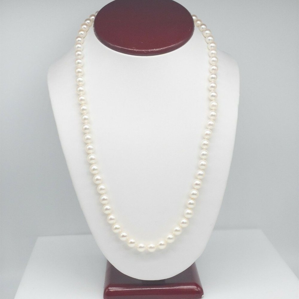 Tiffany & Co Antique Pearl w/ diamond Necklace!